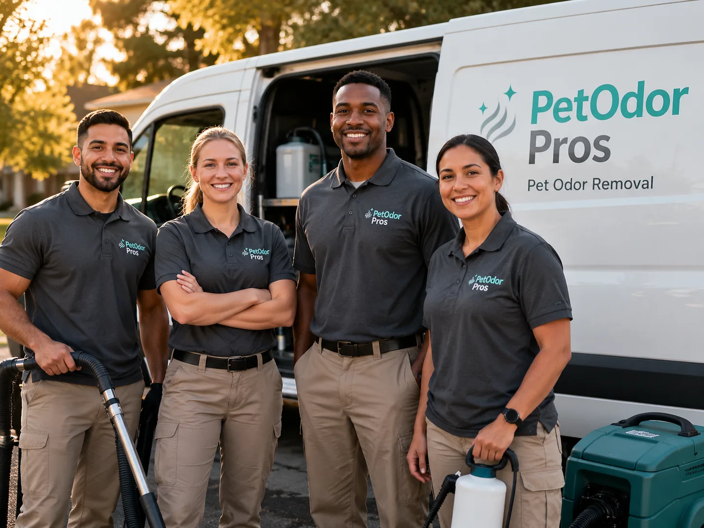 Pet Odor Removal team serving Dolphin, VA